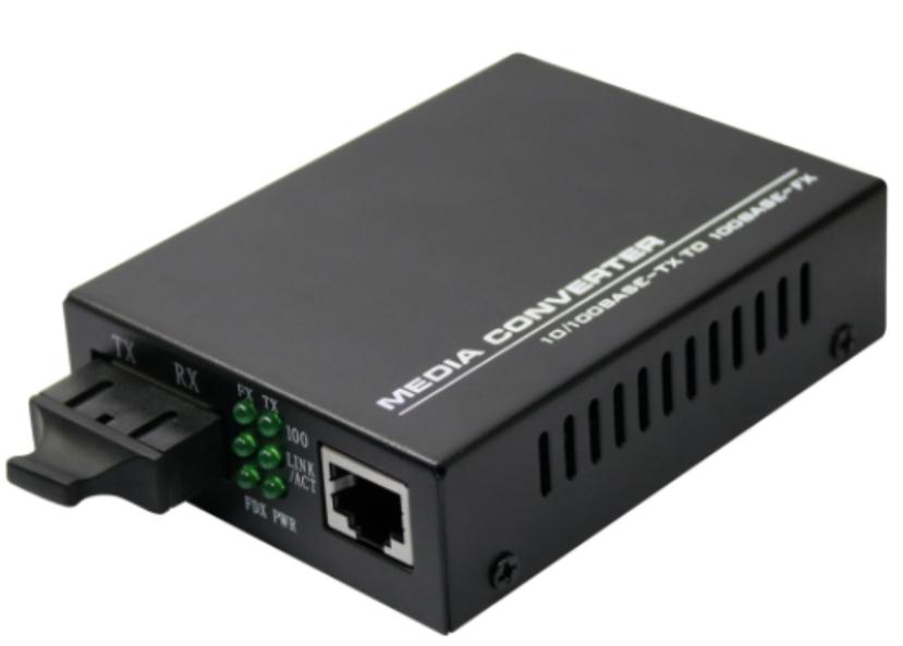 100M single-mode dual-fiber 1 optical 1 electrical SC