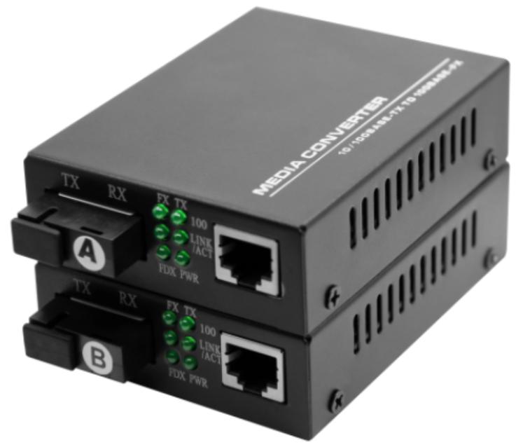 100M single-mode single-fiber 1 optical 1 electrical SC