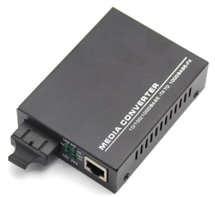 Gigabit single-mode dual-fiber 1 optical 1 electrical SC